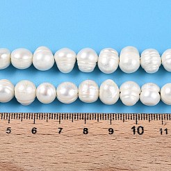 Natural Cultured Freshwater Pearl Beads Strands&nbsp;PEAR-L001-C-08-01