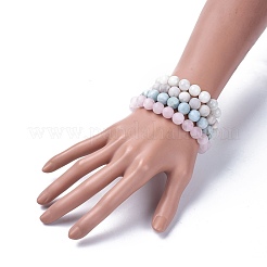 Natural Gemstone Beads Stretch Bracelets&nbsp;BJEW-JB04170