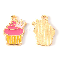 Alloy Enamel Pendants&nbsp;X-ENAM-N054-35B-RS