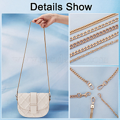 5Pcs 5 Styles Alloy & Iron Chain Bag Straps&nbsp;DIY-WR0003-12