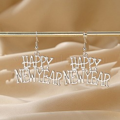 Alloy Acrylic Dangle Earrings&nbsp;FS-WG7C527-02