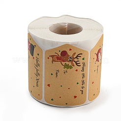 Christmas Theme Cartoon Paper Stickers&nbsp;STIC-P013-07C