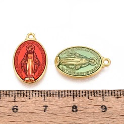 Brass Enamel Pendants&nbsp;KK-S345-179