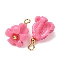 Dyed Synthetic Coral Pendants&nbsp;GG-CBAC295-01G-02