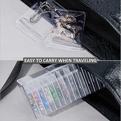 Plastic Commemorative Coin Storage Box&nbsp;AJEW-FH0005-34