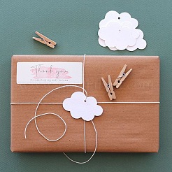 2 Rolls Self-Adhesive Paper Gift Tag Youstickers&nbsp;DIY-DJ0001-96D