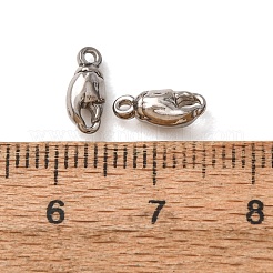 304 Stainless Steel Connector Charms&nbsp;STAS-N124-68P