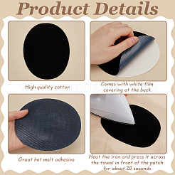 2 Styles Self-adhesion Cloth Patches&nbsp;PATC-FG0002-24