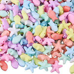 260Pcs 13 Colors Opaque Acrylic Beads&nbsp;MACR-SP0002-28