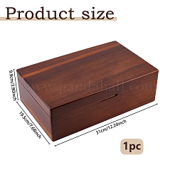 8 Grids Wooden drawer-Style Storage Boxes for Tea Bag&nbsp;CON-WH0088-48B