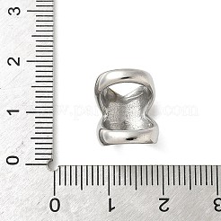304 Stainless Steel Slide Charms&nbsp;STAS-Z147-08P-05