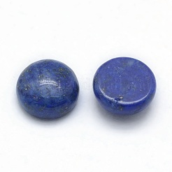 Natural Lapis Lazuli Cabochons&nbsp;X-G-P393-R11-10mm