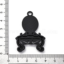 Glass Mirror Pendants&nbsp;FIND-Z073-03EB