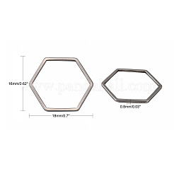 Tarnish Resistant 304 Stainless Steel Linking Ring&nbsp;STAS-S079-25A