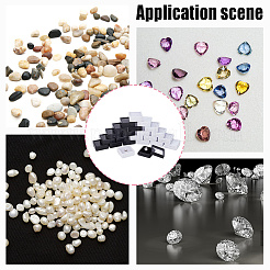 24Pcs 2 Colors Square Acrylic Loose Diamond Display Boxes&nbsp;CON-GA0001-16
