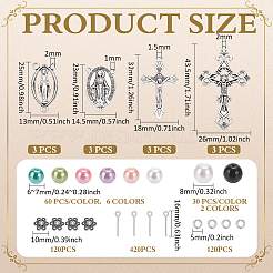 DIY Rosary Beads Making Kits&nbsp;DIY-PH0033-60