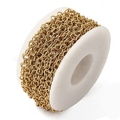 Ion Plating(IP) 304 Stainless Steel Rolo Chains&nbsp;CHS-H007-31G