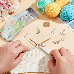 Fox Knitting Tool Alloy Needle Cap&nbsp;DIY-NB00001
