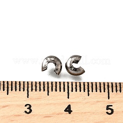 Brass Crimp Beads Covers&nbsp;EC266-NFB
