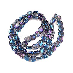 Electroplate Glass Beads Strands&nbsp;EGLA-N012-07X