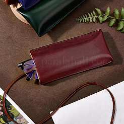 1Pc PU Leather Eyewear Pouch&nbsp;ABAG-CN0001-85C