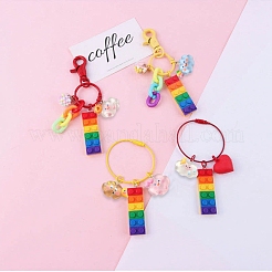 25Pcs 5 Styles Translucent Resin Pendants&nbsp;RESI-CJ0003-07