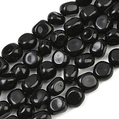 Natural Obsidian Beads Strands&nbsp;GG-CBA787B-A32