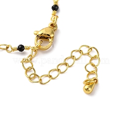 Brass Chain Necklace Making&nbsp;KK-K337-13G-05