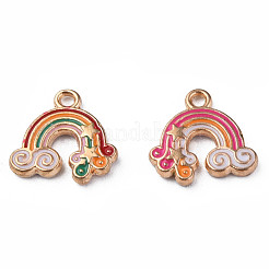Alloy Enamel Charms&nbsp;PALLOY-N160-90