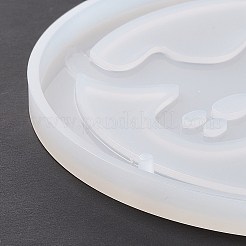 DIY Ghost Pendant Silicone Statue Molds&nbsp;LS-DIY-E049-02