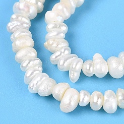 Natural Cultured Freshwater Pearl Beads Strand&nbsp;PEAR-N015-03B-01
