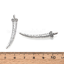 Tibetan Style Alloy Pendants&nbsp;TIBEP-T054-12AS