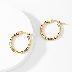 304 Sainless Steel Hoop Earrings for Women&nbsp;AL6869