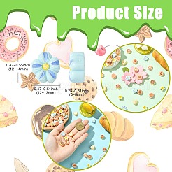 Opaque Resin Cabochons&nbsp;RESI-CJC0012-37A