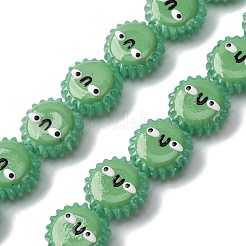 Fuuny Baking Paint Glass Enamel Beads&nbsp;LAMP-Q045-01E