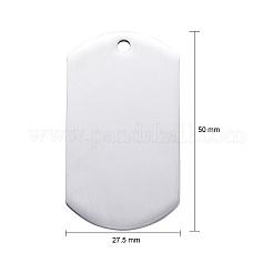 Tarnish Resistant 304 Stainless Steel Big Pendants&nbsp;STAS-I140-20S