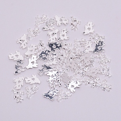 Alloy Cabochons&nbsp;MRMJ-WH0067-18S-RS