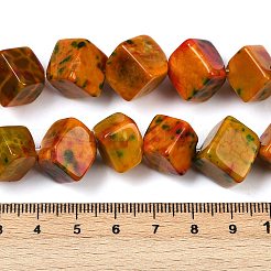 Dyed Natural Agate Beads Strands&nbsp;G-U029-D01