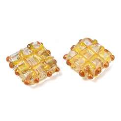 Handmade Gold Sand Lampwork Beads&nbsp;LAMP-L082-01B
