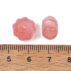 Cherry Quartz Glass Carved Beads&nbsp;GG-CBA02C4-03B
