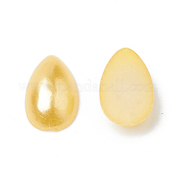 ABS Plastic Imitation Pearl Cabochons&nbsp;SACR-R749-8x5mm-Z32