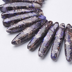 Natural Imperial Jasper Beads Strands&nbsp;G-D393-M