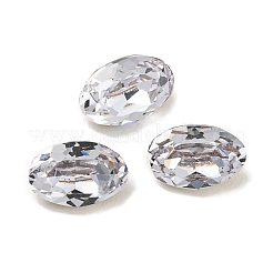 Glass Rhinestone Cabochons&nbsp;RGLA-L029-17B