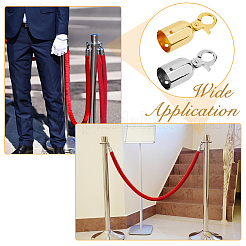 4Pcs 2 Colors Zinc Alloy Cord Ends&nbsp;FIND-FH0008-76