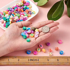300Pcs Handmade Polymer Clay Colours Beads&nbsp;CLAY-CD0001-04
