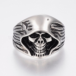 304 Stainless Steel Finger Rings&nbsp;RJEW-G091-21