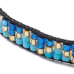 Handmade Glass Seed Beaded Bracelets for Women&nbsp;BJEW-MZ00158-02