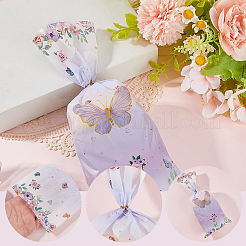 100Pcs Butterfly Printed OPP Cellophane Candy Packaging Bags&nbsp;ABAG-WH20005-43