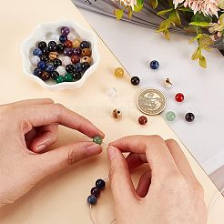Natural & Synthetic Mixed Gemstone Beads&nbsp;G-OC0003-87B