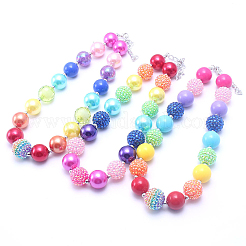 DIY Candy Color Bracelet Necklace Making Kit&nbsp;MACR-CJC0001-12P-01